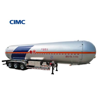 China 50m3 LPG Semi Trailer for Truck and High Capacity within L11390mm *W2500 mm *H3980mm for sale