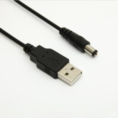 China Mobile phone 5.5x2.1 male to usb am cable for sale