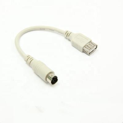 China Usb mouse cable usb AF from PS2 connector to din6M keyboard usb mouse cable for sale