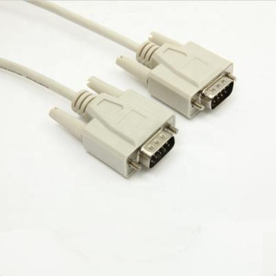 China Charging + Data Sending 6FT DB9 Male to DB9 Male Serial RS232 Cable for sale