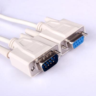 China COMPUTER 6FT Male DB9 To Female Serial Cable DB9 RS232 DB9 Null Modem Cable for sale