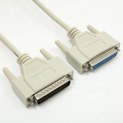 China COMPUTER SERIAL CABLE DB25M/DB25F for sale