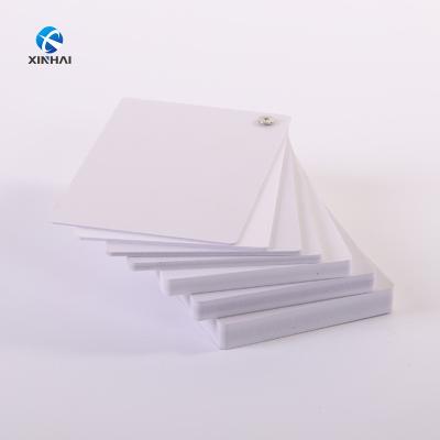 China Strong& Durable Waterproof Expanded Foamex Laminated PVC Balance Platform Fence Wall Foam Board For Building Decoration for sale