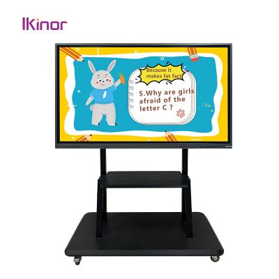 China Education.Training.Office 55 65 75 86 White Panel 98inch Interactive Electronic Flat Panels Wholesale Smart Board for sale