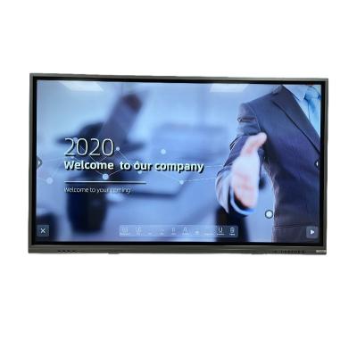 China Video Conferencing System Large Size Smart LCD Interactive Panel 100 Inch 2mm Interactive Whiteboard for sale