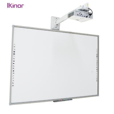 China sustainable & 82 Inch Stable Infrared Finger Multi Touch 20 Point Smart Board Interactive Electronic Whiteboard Meeting Teaching for sale