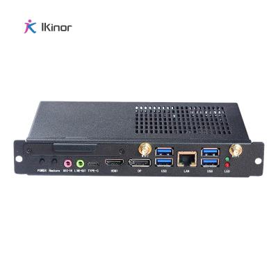 China Ikinor i3 i5 i7 Small Computer 4K OPS Mini PC PC For Finger Touch Education Interactive Flat Panel Equipment 205*200*34mm for sale