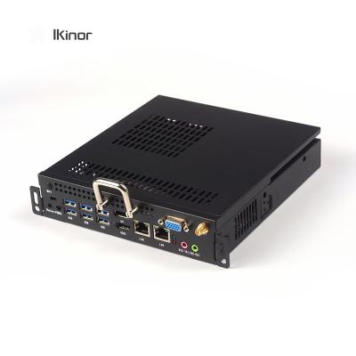 China Ikinor Computer 4k Industrial Interactive Display OPS Mini Pc Core i3 i5 i7 For Education Office Industrial 205*200*34mm for sale