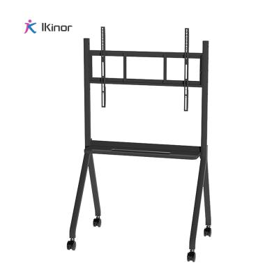 China Office/School/Hospital Easy Installation Floor Interactive Display Stand Mobile Cart /Warehouse TV Stand Cart for Wholesale for sale