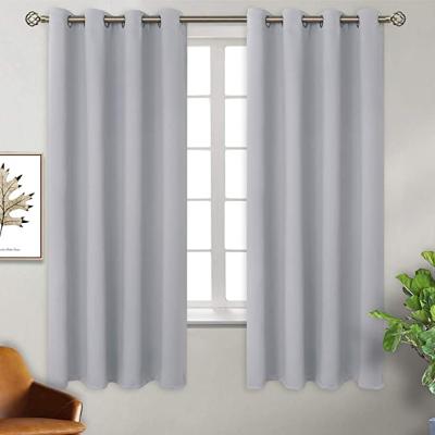 China Wholesale Blackout Decoration Blackout Modern Home Curtains, Hot Sale Polyester Blackout High End Curtains for sale