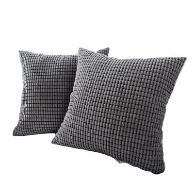 China Anti-Static Corduroy Cushion Cover Soft Decorative Tile Cover Pillow Case for sale