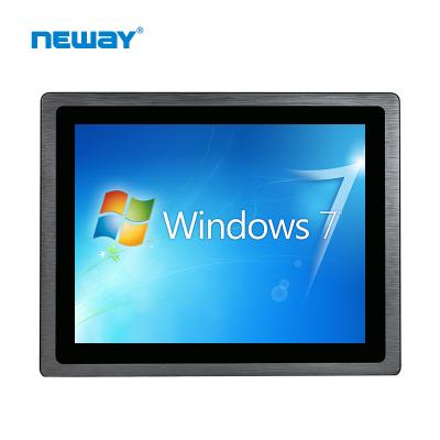 China Industrial Aluminum Alloy /Iron 12 Inch IP65 Intel J1900 All In One Touch Screen Panel PC Linux for sale