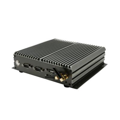 China Barebone Linux Industrial Router Case Aluminum Alloy Firewall Ubuntu X86 Window10 Mini Fanless PC for sale