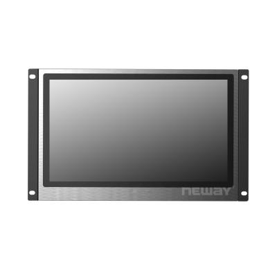 China Metal Housing 13.3 Inch Open Frame VGA DVI Recessed Touch Capacitive Monitor for sale