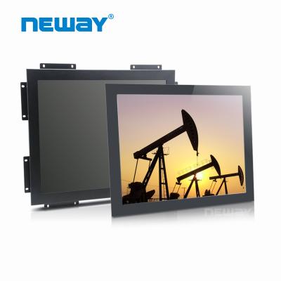 China Wall Mount 17 Inch TFT Display Screen Open Frame Capacitive Touch Screen for sale