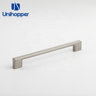 China Unihopper Supplier Modern Wholesale Brushed Nickel To Pull T Cupboard Cabinet Drawer Handle for sale