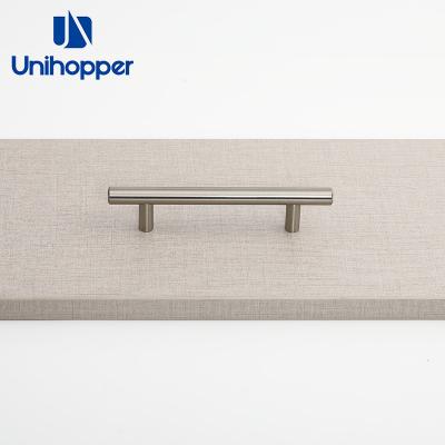 China Wholesale Modern T Shaped Cabinet Drawer Bar Pull Metal Cupboard T Handles 128mm For Furniture Sideboard for sale