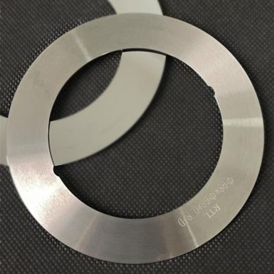 China Durable Tungsten Carbide Circular Slitter Blade For Packaging Machines Te koop