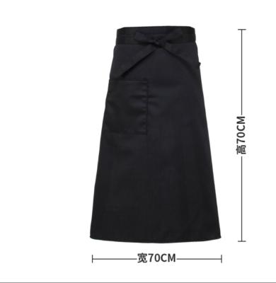 China Cotton pocket bust apron the 70*70cm large is suitable for waiters and restaurant chefs for sale