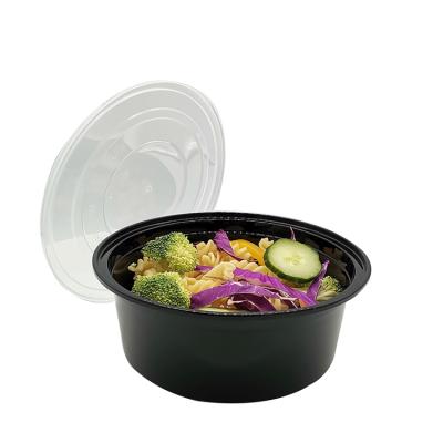 China High Quality Microwavable Disposable Plastic Food Container Noodle Bowl For Food Caterer for sale