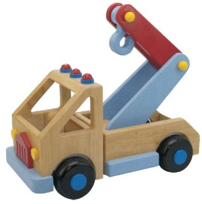 China Kindergarten Educational Building Toys Boys Education And Decorative Wooden Tractor Toy Cars Model Toy Vehicle Train Truck Entertainment for sale