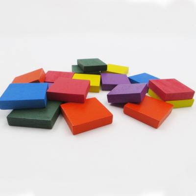 China PY wooden components of colorful square pawn game for sale