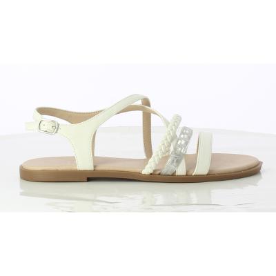 China Spring And Summer Fashion Shoes Ladies Anti-slippery Casual Strappy Flat Sandals for sale