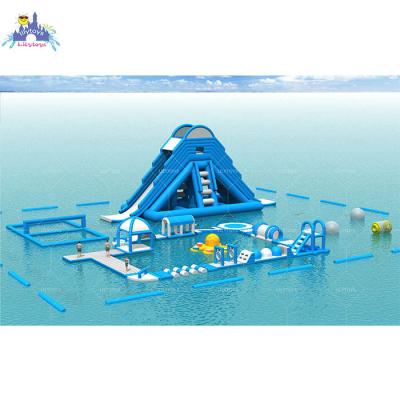 China Water Float Entertainment Floating Aqua Water Park Water Obstacle Course Children Commercial Adult Water Park Obstacle Course Float for sale