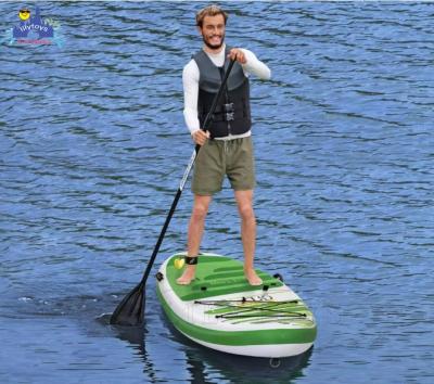 China Enjoy Wonderful Experience Customized Water Play Paddle Board High Quality Floating Hydrofoil Inflatable Sip Board With Carry Bag for sale