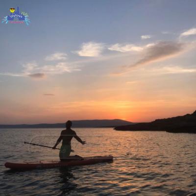 China Enjoy Wonderful Experience Water Leisure Equipment Floating Customized Stand Up Paddle Board Hydrofoil Inflatable Sip Board For Sale for sale