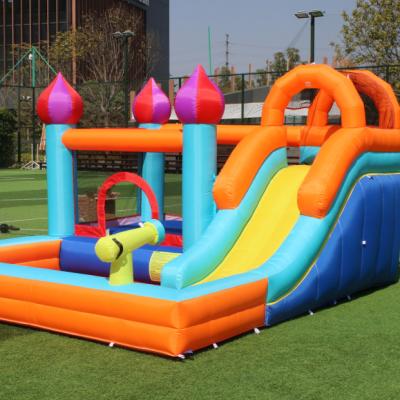 China Amusement Park Commercial Inflatable Mall School Bounce House Bouncing Castle Trampoline Bouncy Nylon Jumping Castle for sale