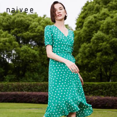 China Naivee Anti-Static 2020 Quality Turkey Women Office Standred Elegant Dresses for sale