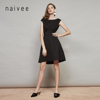 China 2020 naivee breathable china made summer loose black dress for party for sale