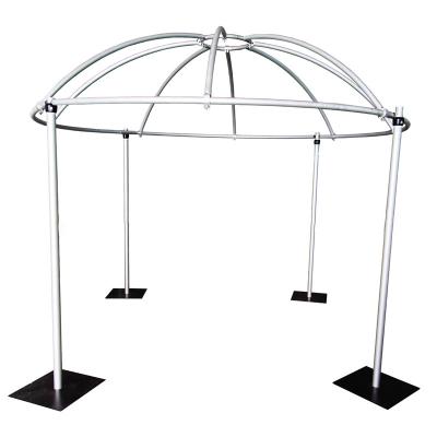 China Aluminum Event Wedding Decoration Background Frame Curtain Stand Advertising Wedding Events Dome Canopy Canopy Tent for sale