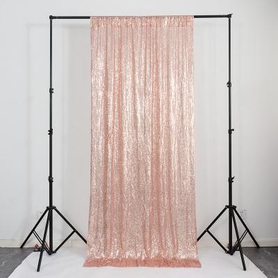 China New Various Event Style Sequin Background Curtain Wedding Birthday Party Activities Banquet Christmas Decoration for sale