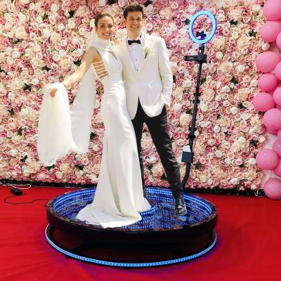 China Party 2022 Portable 360 ​​Rig Photo Video Booth With Auto Camera Cheapest 360 Photo Booth Photobooth for sale