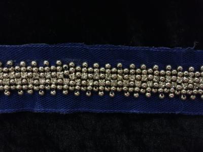 China Fashion Beaded Trimming fashion beaded trims for lady garments for sale