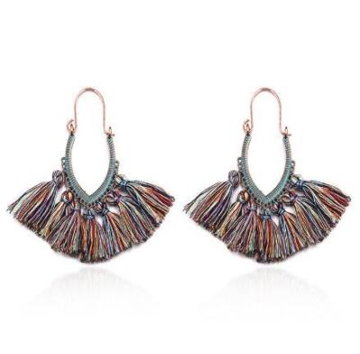 China Earrings Tassel earrings multi color earrings for sale