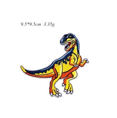 China Embroidery patch embroidery dinosaur patch hot fix patch for sale