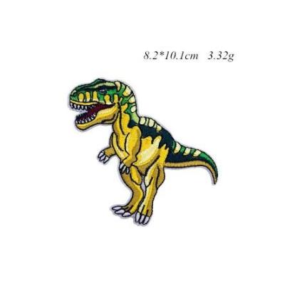 China Iron on Embroidery patch Dinosaur embroidery patch for children for sale