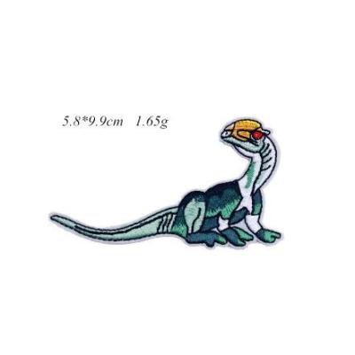 China Dinosaur patch embroidery patch iron on garment or shoes or bags for sale