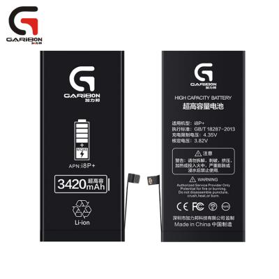 China Mobile phone factory directly supply upgrade capacity battery pack all type for Iphone 8 plus 8Plus 8S for sale