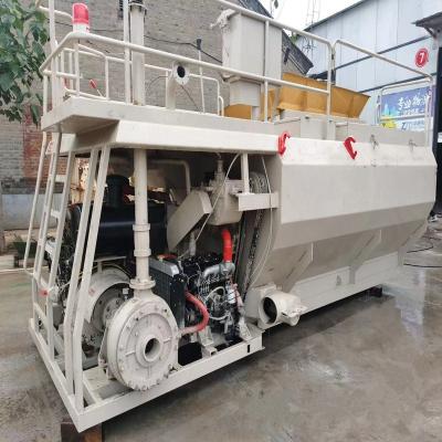 China Slope fertilizerzer greening hydroseeding machine used hydromulching machine hydroseeder spray nozel for sale