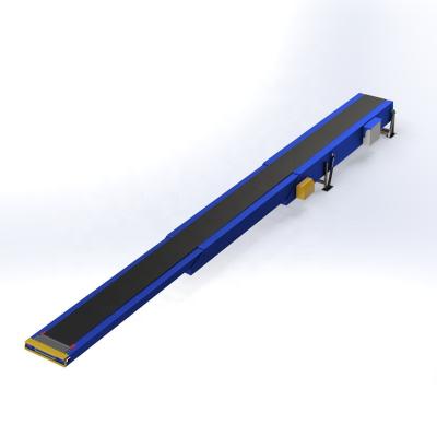 China Hotels Logistics Automation Machine Telescopic Belt Conveyor For Loading Unloading Into Trucks for sale