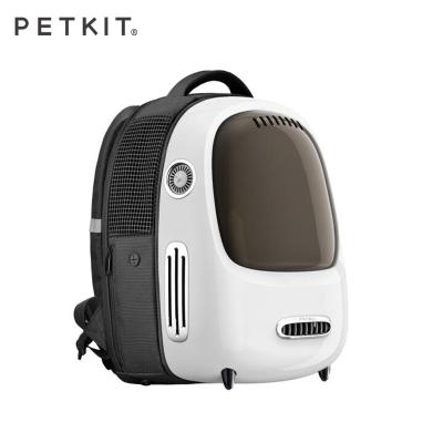 China PETKIT Sustainable Smart Pet Backpack Cat Carrying Bag with Advanced Cool Air and Pressure Reduction System for sale