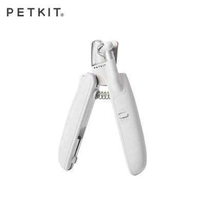 China PETKIT Durable Stainless Steel LED Light Pet Nail Clippers and Trimmers for Dog and Cats for sale