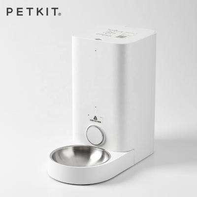 China PETKIT Built-in Mini Metal Wi-Fi Enabled Automatic FRESH Pet Cat Feeder with App and Alexa Voice Control for sale