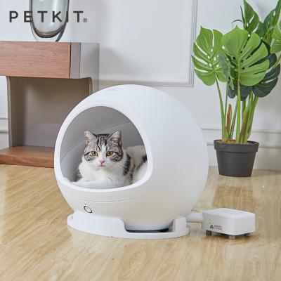 China Sustainable PETKIT Upgraded WIFI Air Conditioner Luxury Indoor Smart Pet Cat Dog House For Small Animal for sale