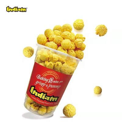 China INDIAM Snack Popcorn INDIAM Low Calorie Low Fat Healthy Caramel Gluten Free Popcorn Popcorn for sale