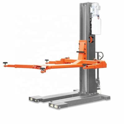 China The Hottest Cheap Hydraulic Single Man Post Car Lift 2500kg for sale